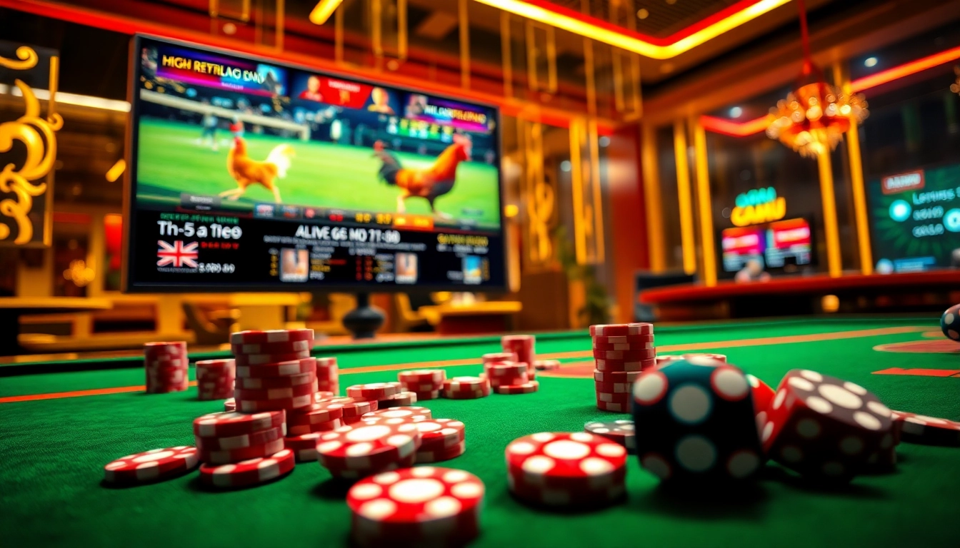 Experience alo789 đá gà with thrilling online betting action featuring live matches and vibrant casino elements.