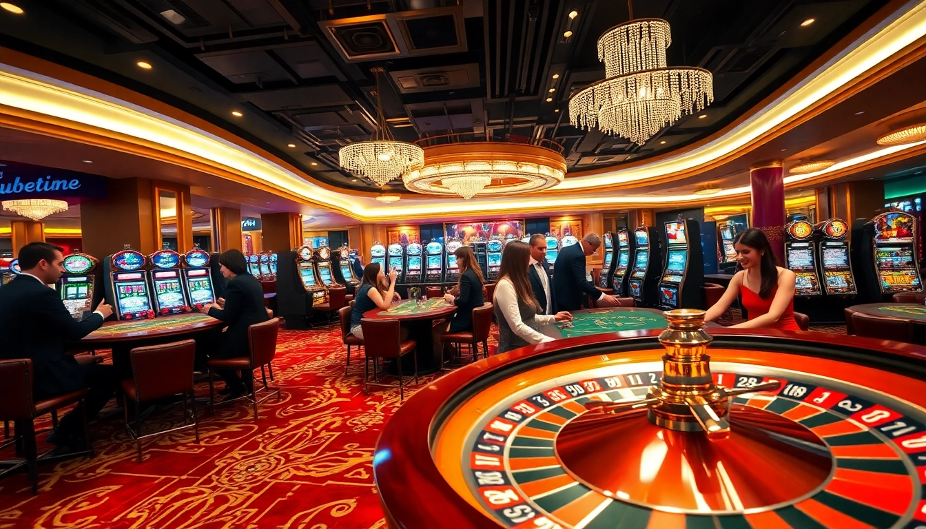 Experience thrilling gambling adventures at Bet88vn with roulette tables and poker games.
