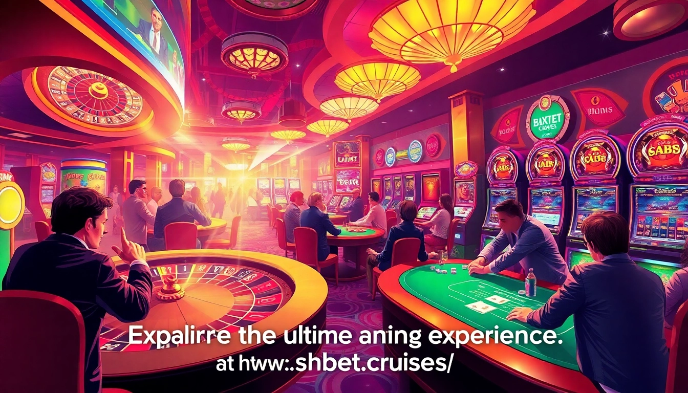 Experience the exhilarating atmosphere of winning at https://shbet.cruises/ with vibrant casino games and thrilling players.