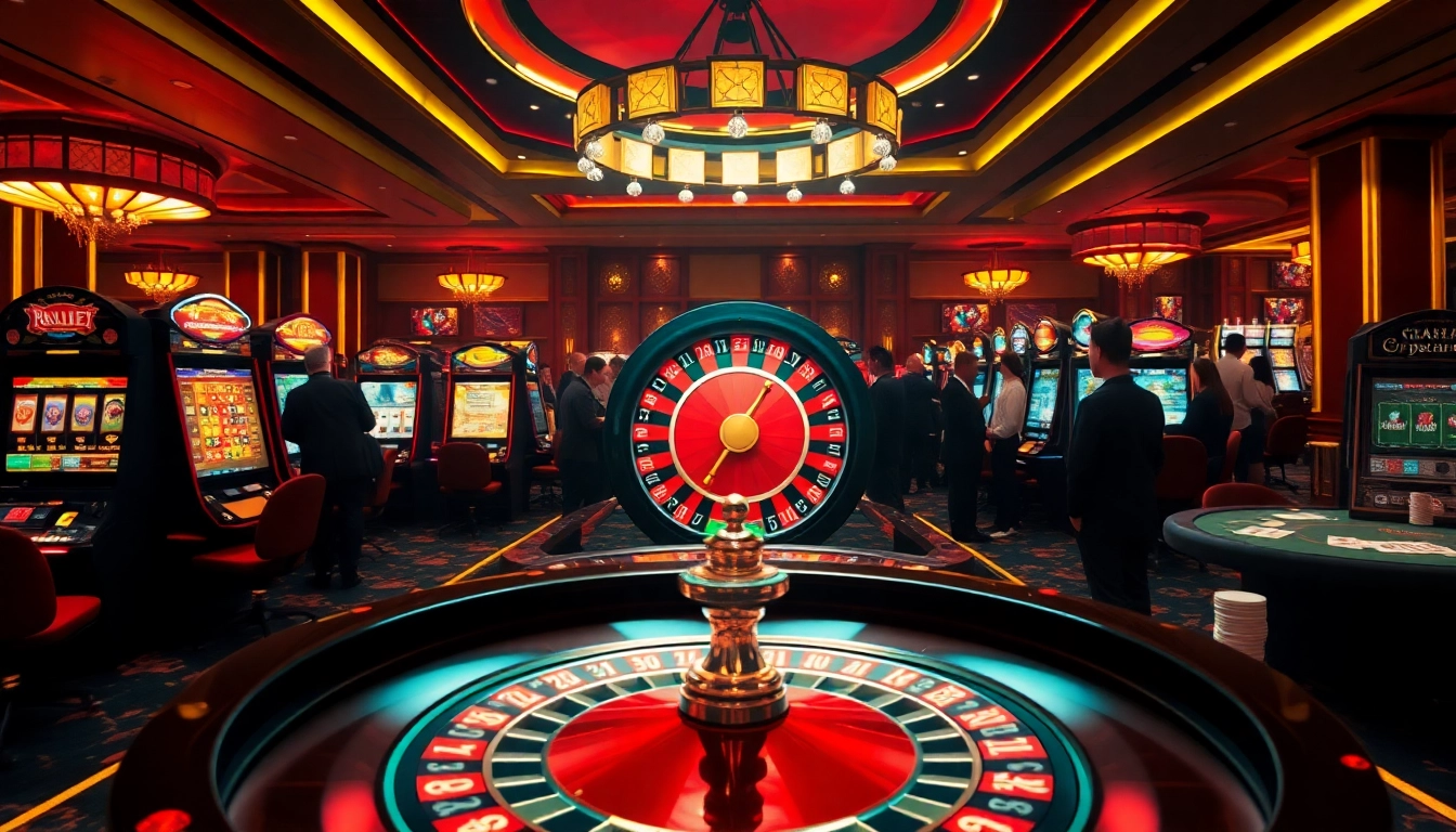 Roulette wheel at a luxury casino showcasing gaming excitement and thrills at https://123bvi.org/.